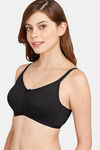 Zivame Everyday Double Layered Non Wired 3/4th Coverage T-Shirt Bra - Tap Shoe — thumbnail 3